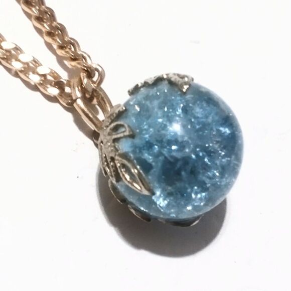 Vintage Mid Century Crackled Marble Bracelet and Necklace Demi - Picture 5 of 6